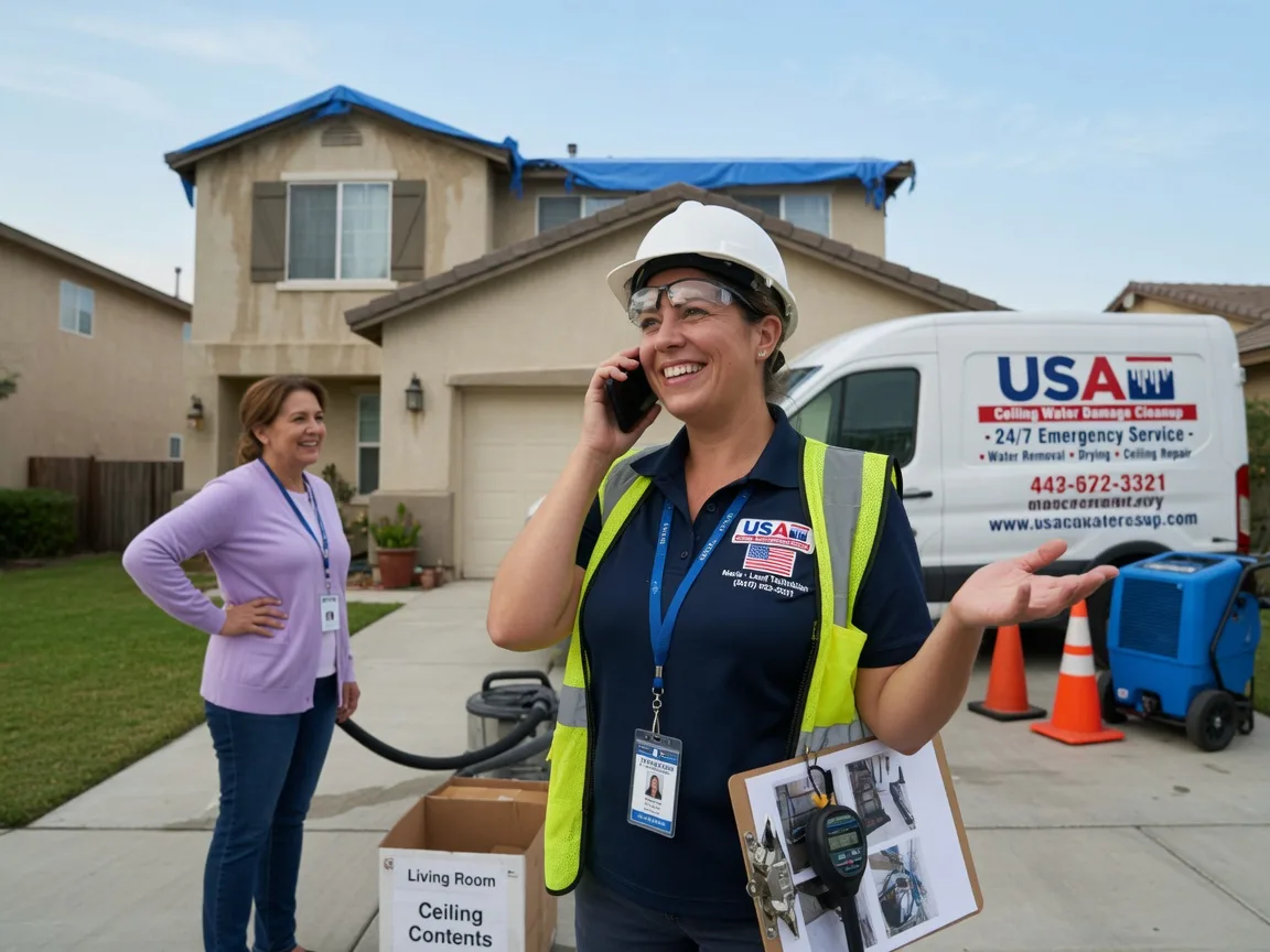 Ceiling Water Damage Restoration Cedarville, IL FAQs